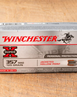 Winchester Super X .357 Magnum Ammunition , JSP, 158 Grain